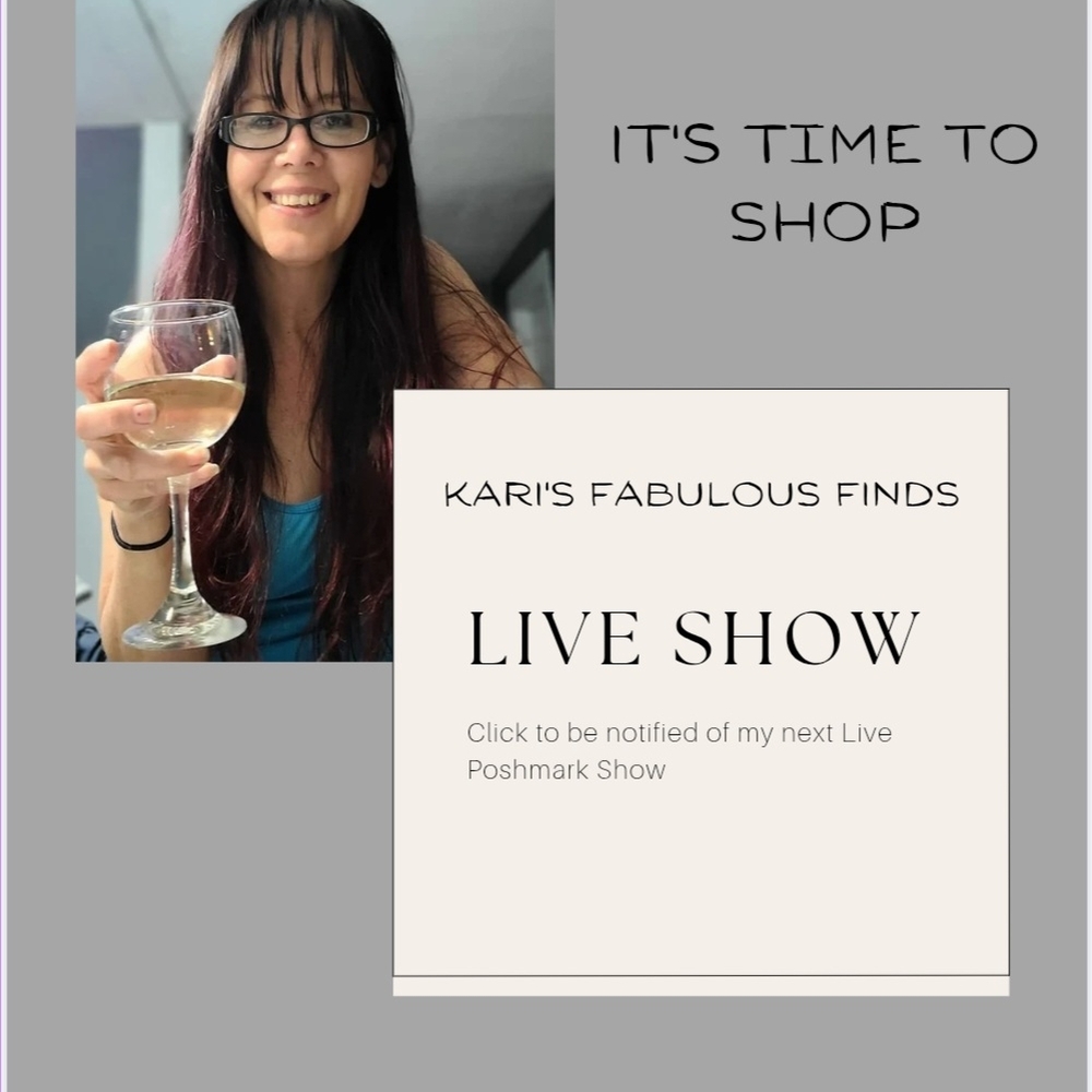 Live‎ Poshmark Show Announcement Card